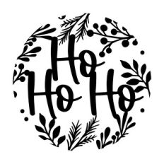 Ho Ho Ho Christmas Ornament