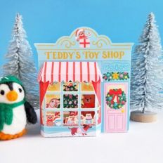 Christmas Toy Shop 3D Gift Box