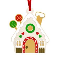 Gingerbread House Christmas Ornament