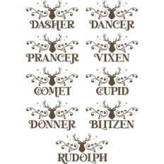 Reindeer Names