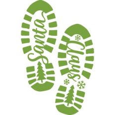 Santa Claus Footprints