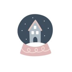 Winter Snow Globe