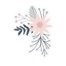 Pink Winter Flower