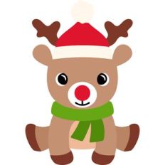 christmas cute reindeer