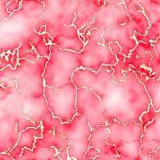Red and Gold Foiled Marble Background