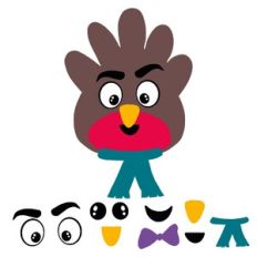 Build A Christmas Robin Activity Set