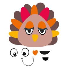 Build A Grumpy Turkey Activity Set