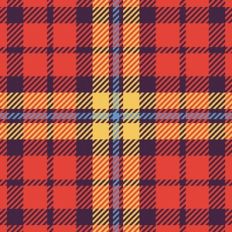 Plaid Pattern gift wrap