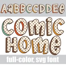 Come Home Color Font