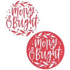 Merry and Bright Circle