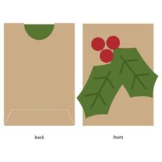 Holly Gift Card Holder