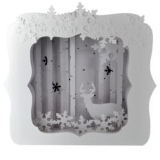 Woodland Deer - Illuminated Gift Card Box