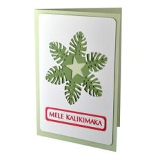 Mele Kalikimaka - Layered Stencil Card