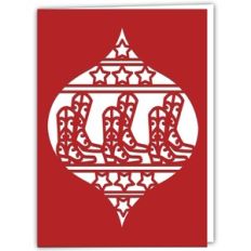 Cowboy Boot Holiday Card
