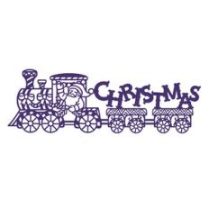 Christmas train with Santa