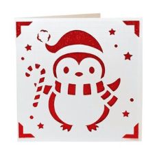 Penguin Christmas Card