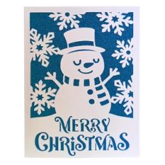 Snowman Christmas Card