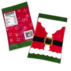 Santa's Suit Chip Bag