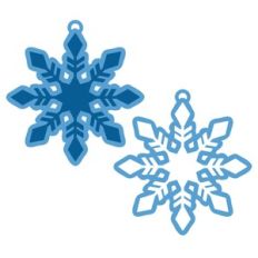 snowflake ornaments set 1