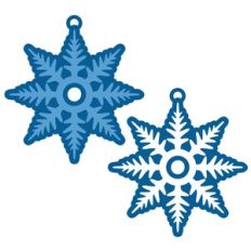 snowflake ornaments set 3