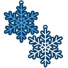 snowflake ornaments set 5