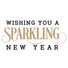 Wishing you a Sparkling New Year