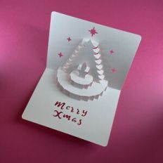 CHRISTMAS LANTERN POPUP CARD # 1
