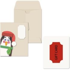 Gift Wide Envelope Penguin