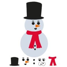 Build A Snowman Activity Set