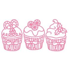 Christmas cupcakes