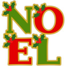 noel ornaments phrase
