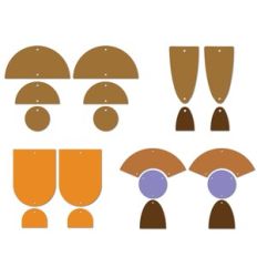 Earring templates