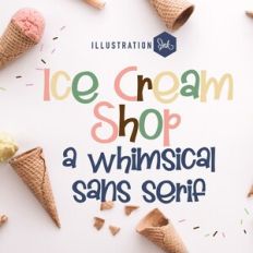 ZP Ice Cream Shop Bold