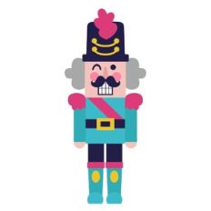 Nutcracker with Feather