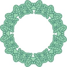 holiday paws wreath