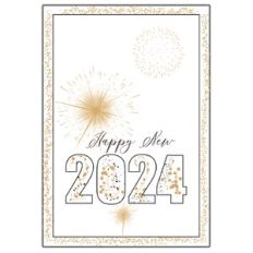Happy New Year Card Cover