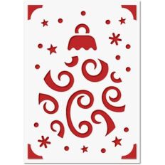5x7 Insert Card Christmas Ornament