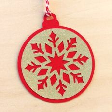 Snowflake Gift Tag