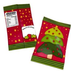 Christmas Tree Chip Bag