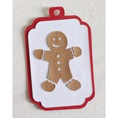 gingerbread gift tag