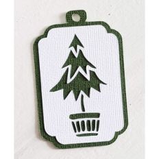 tree gift tag