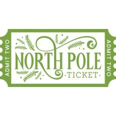 North Pole Ticket