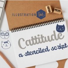 ZP Cattitude Stencil
