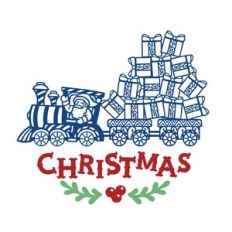 Santa with presents