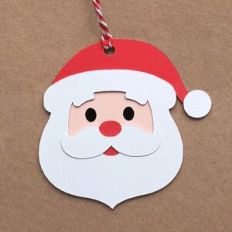 Santa Gift Tag