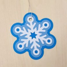Snowflake Gift Tag