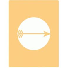 arrow journaling card