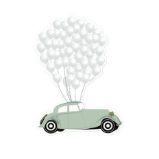 Car With Balloons