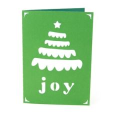 Christmas Tree Joy Insert Card