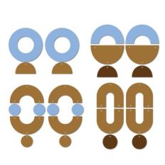 Boho Earring Templates